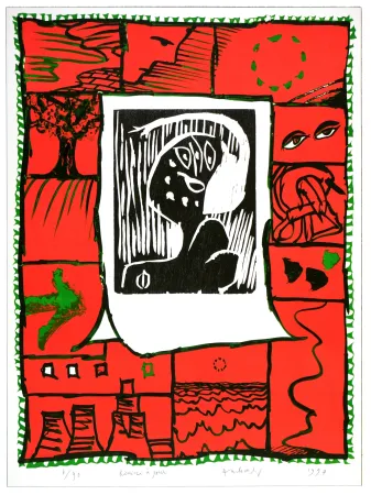 リトグラフ Alechinsky - Remise à jour