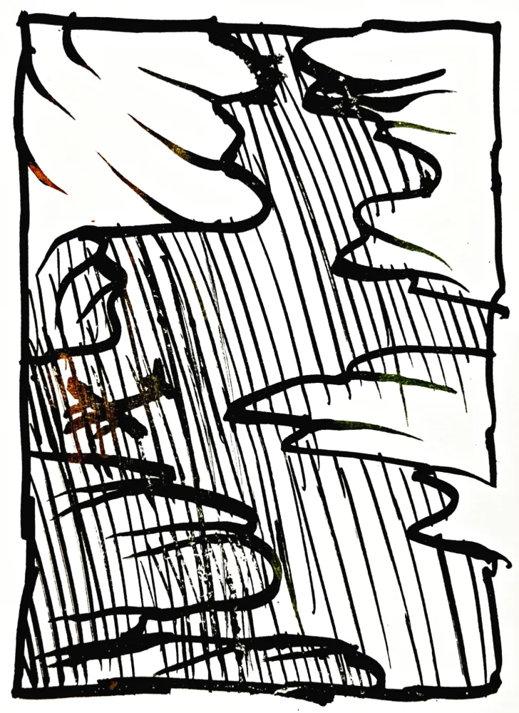 リトグラフ Alechinsky - Résumé