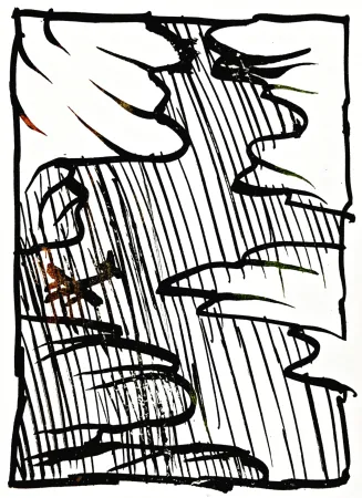 リトグラフ Alechinsky - Résumé