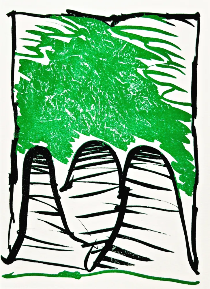 リトグラフ Alechinsky - Résumé