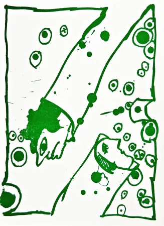 リトグラフ Alechinsky - Résumé