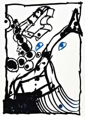 リトグラフ Alechinsky - Résumé