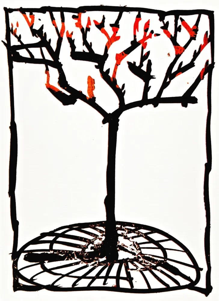 リトグラフ Alechinsky - Résumé