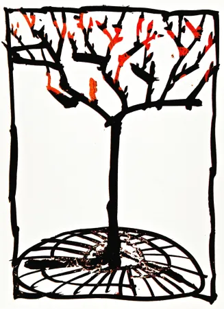 リトグラフ Alechinsky - Résumé