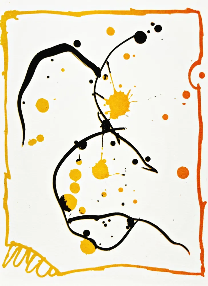 リトグラフ Alechinsky - Résumé