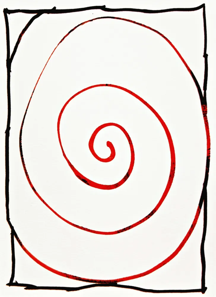 リトグラフ Alechinsky - Résumé