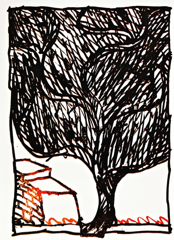 リトグラフ Alechinsky - Résumé