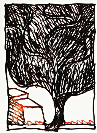 リトグラフ Alechinsky - Résumé