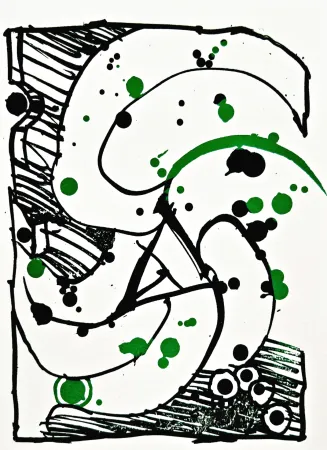 リトグラフ Alechinsky - Résumé