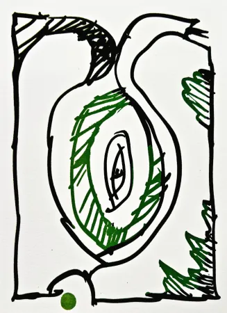 リトグラフ Alechinsky - Résumé