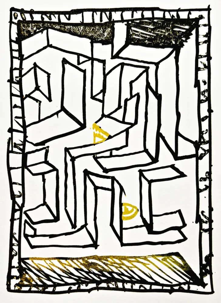 リトグラフ Alechinsky - Résumé