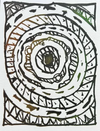 リトグラフ Alechinsky - Résumé