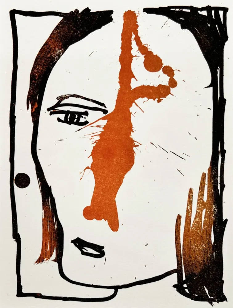 リトグラフ Alechinsky - Résumé