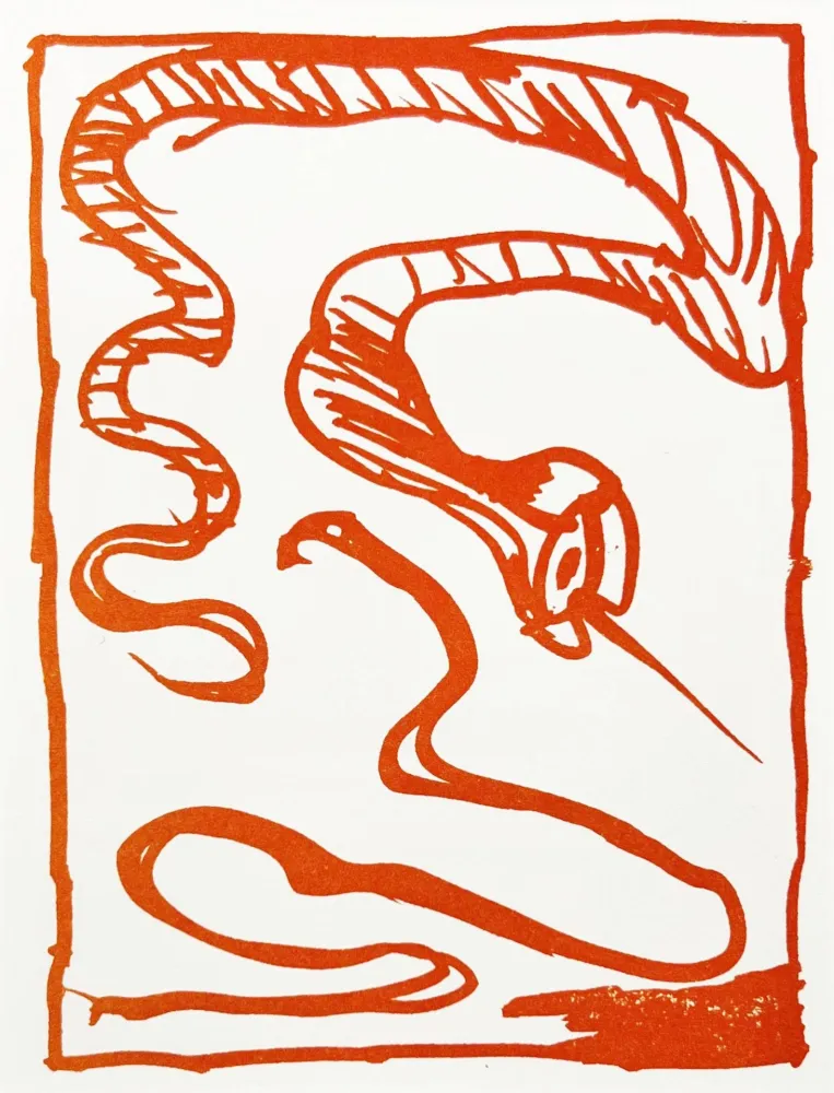 リトグラフ Alechinsky - Résumé