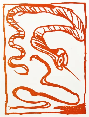 リトグラフ Alechinsky - Résumé