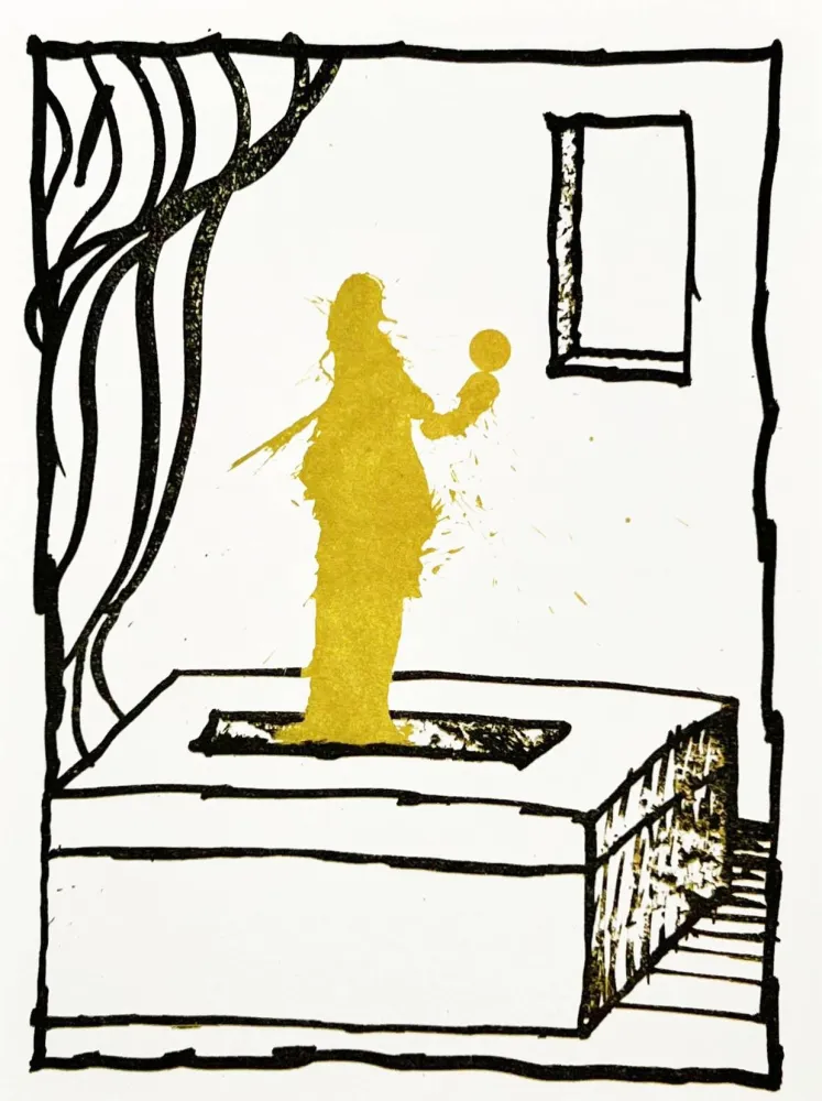 リトグラフ Alechinsky - Résumé