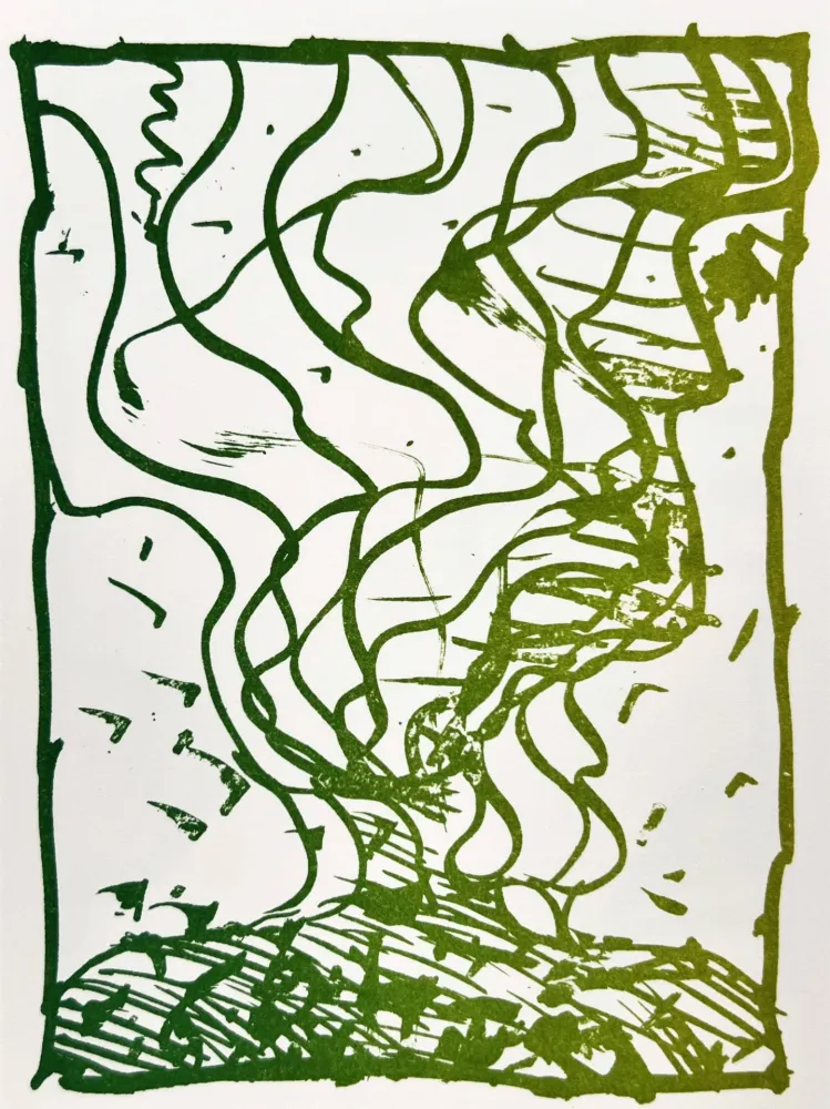 リトグラフ Alechinsky - Résumé