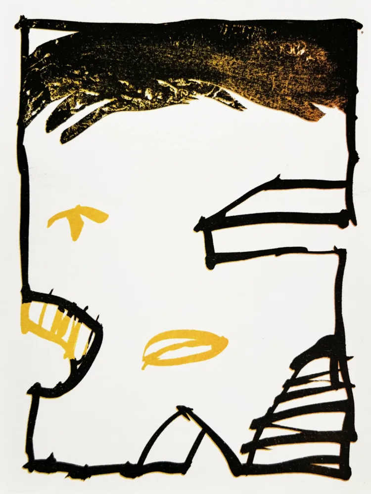 リトグラフ Alechinsky - Résumé