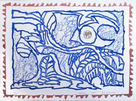 彫版 Alechinsky - Rhizomes