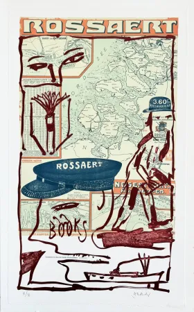 リトグラフ Alechinsky - Rossaert