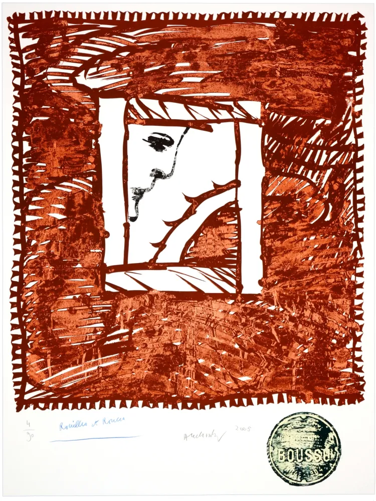 リトグラフ Alechinsky - Rouilles et Ronces