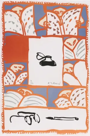 リトグラフ Alechinsky - Salon du Livre