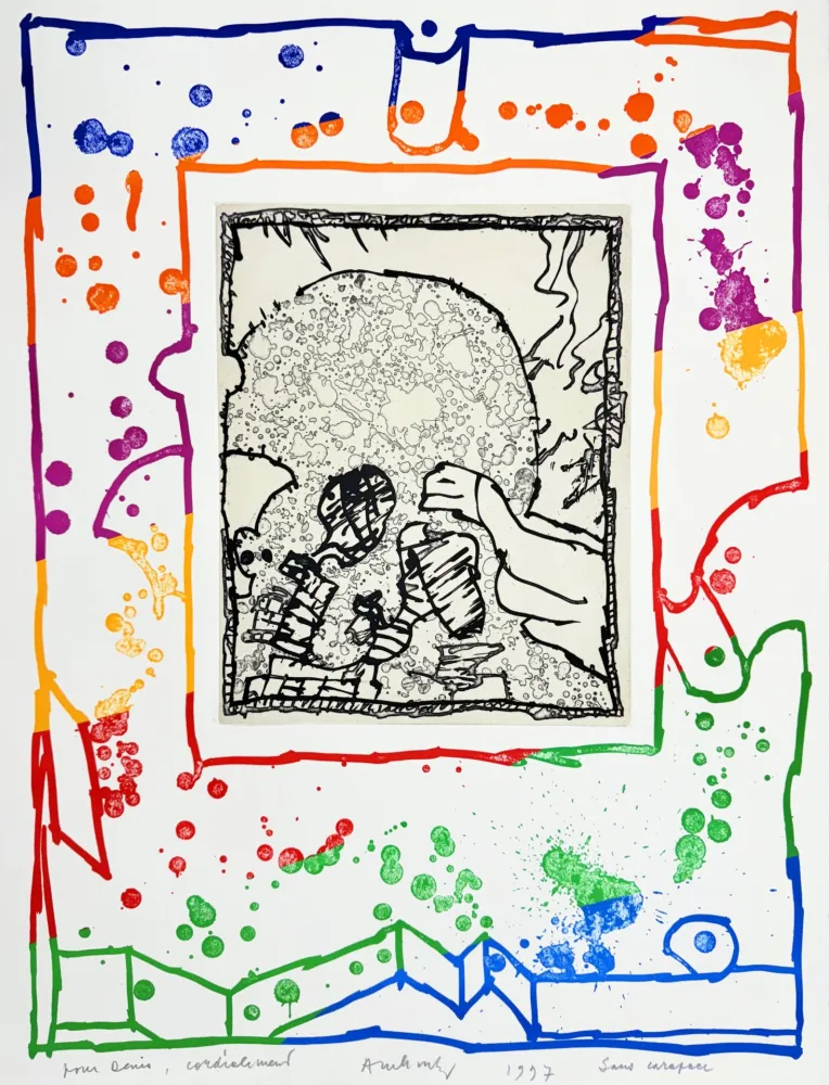 エッチング Alechinsky - Sans carapace