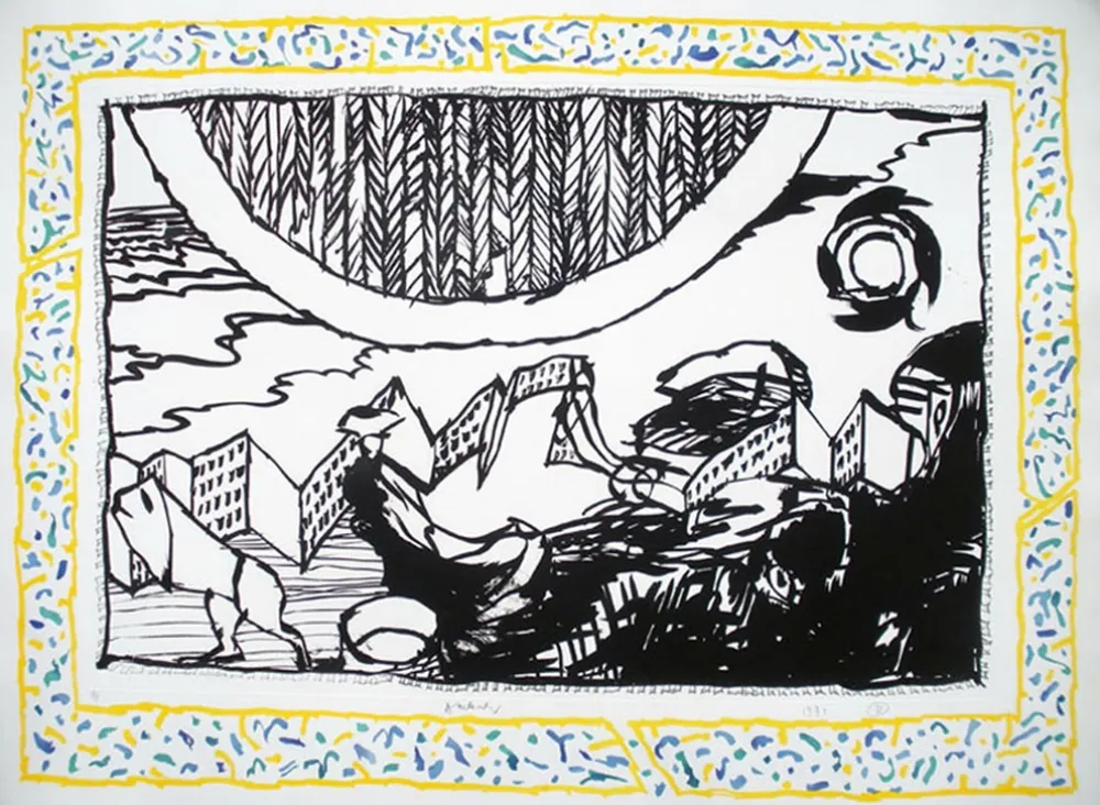 彫版 Alechinsky - Sans L'Ecorce D