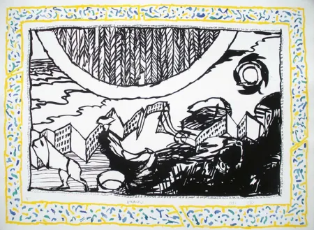 彫版 Alechinsky - Sans L'Ecorce D