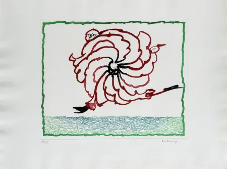 エッチング Alechinsky - Sans titre