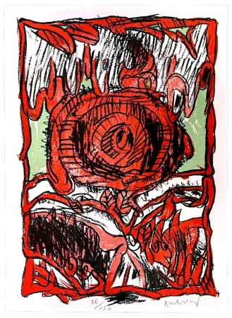 リトグラフ Alechinsky - Schismes 1