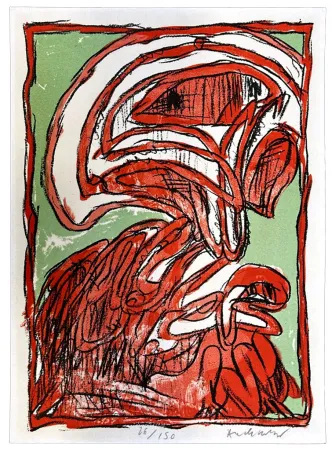 リトグラフ Alechinsky - Schismes 3