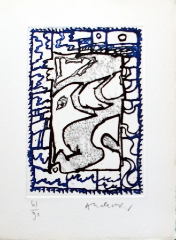 彫版 Alechinsky - Séquence