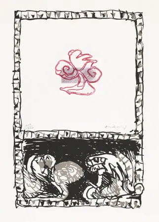 エッチング Alechinsky - Serpent 03