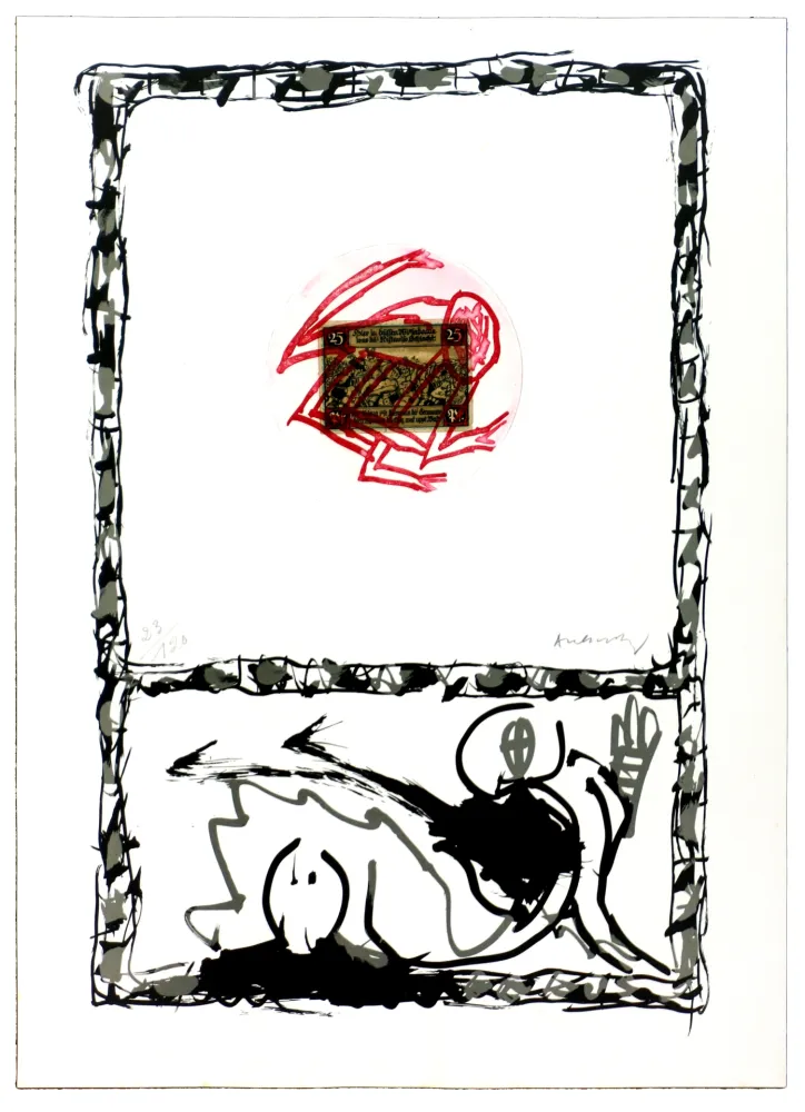 エッチング Alechinsky - Serpent I