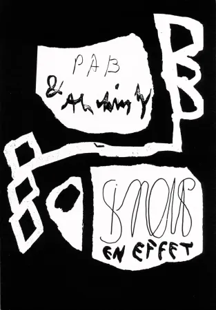 挿絵入り本 Alechinsky - Si nous en effet