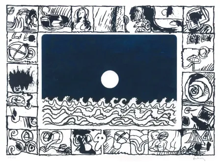 アクチアント Alechinsky - Soleil cou coupé