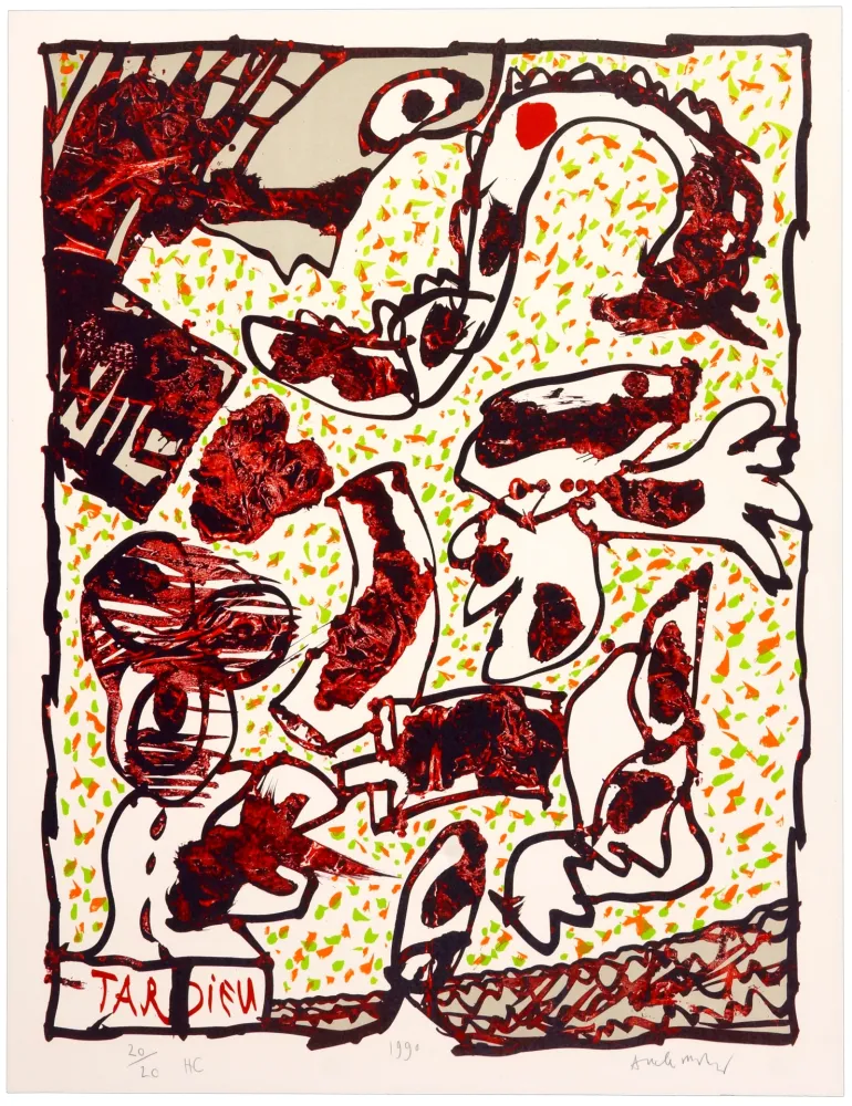 リトグラフ Alechinsky - Tardieu