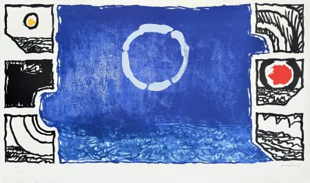 リトグラフ Alechinsky - Théatre pacifique