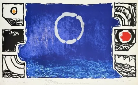 リトグラフ Alechinsky - Théatre pacifique