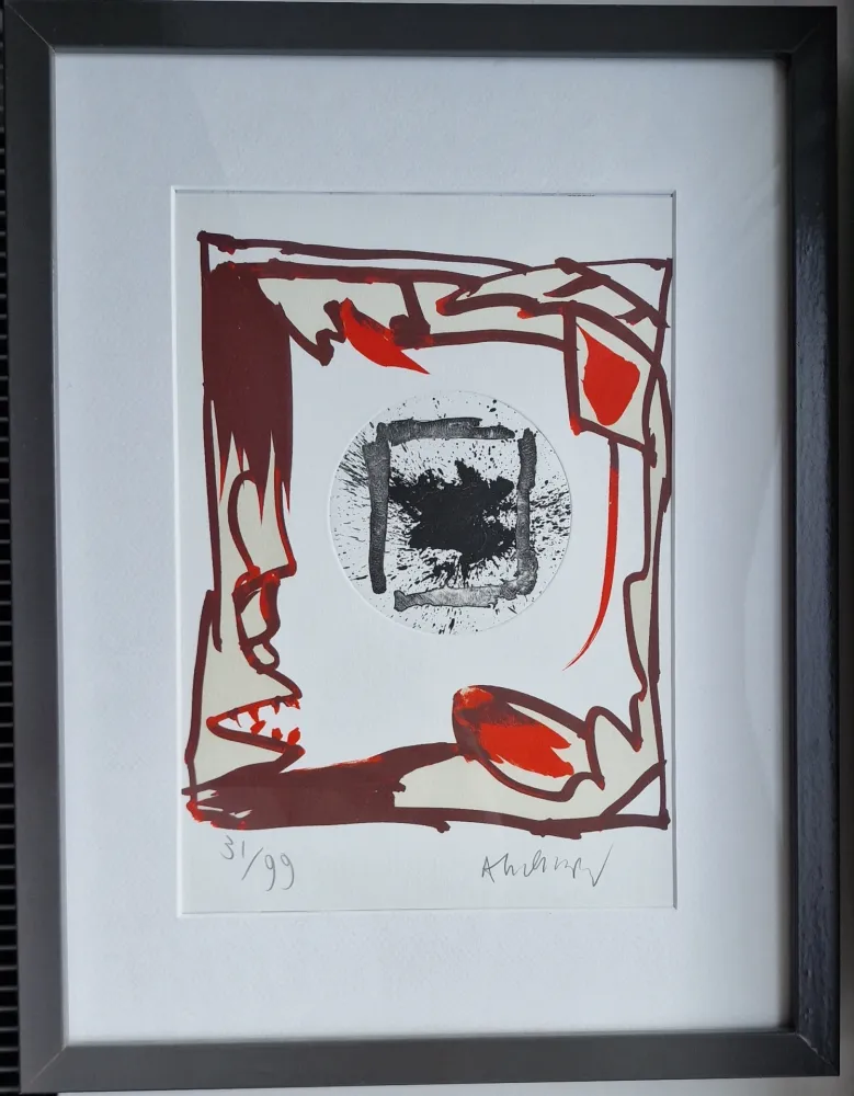 彫版 Alechinsky - Tiens !