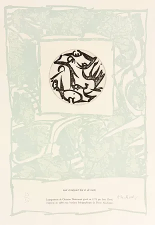 エッチング Alechinsky - Tour d'aujourd'hui