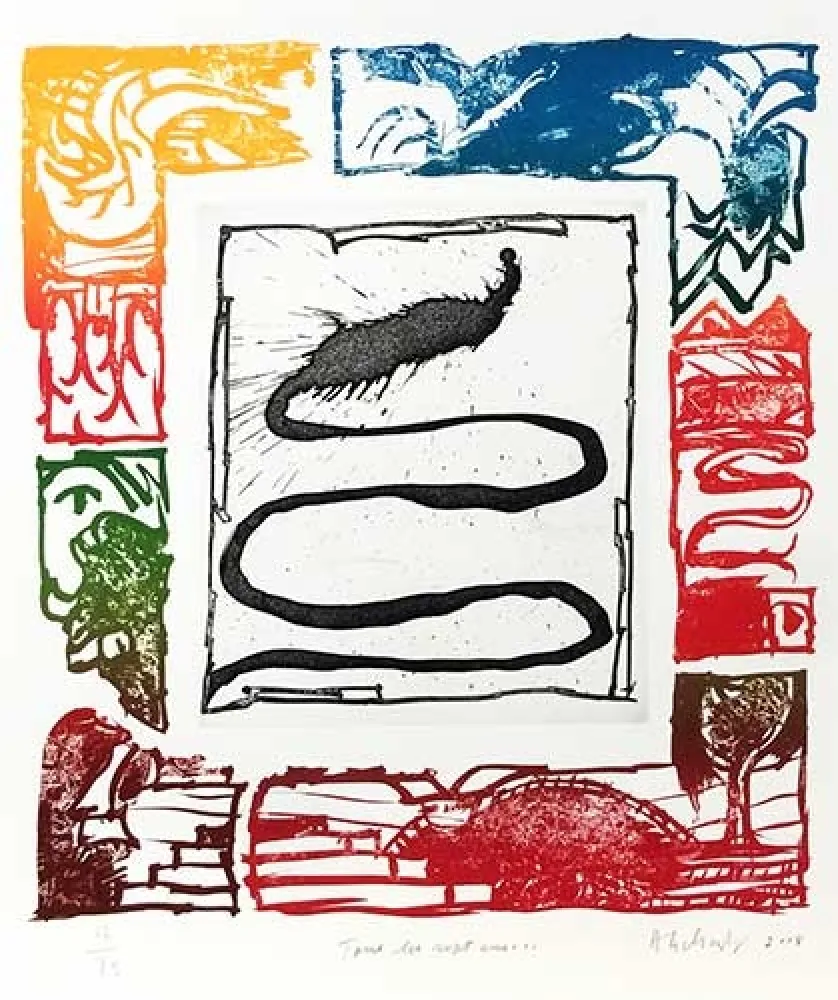 彫版 Alechinsky - Tous les 7 ans