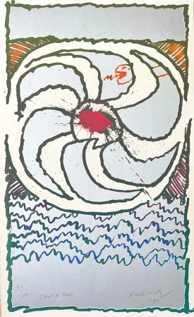 リトグラフ Alechinsky - Tout à trac