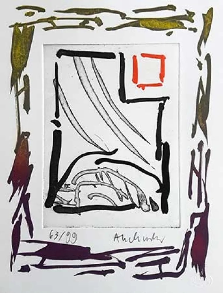 彫版 Alechinsky - Triades