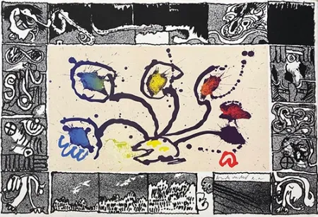 リトグラフ Alechinsky - Tribord