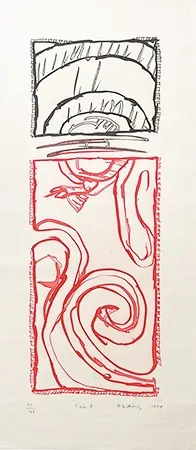 彫版 Alechinsky - Trio