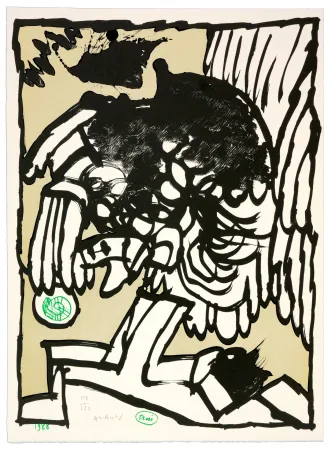 リトグラフ Alechinsky - Trois