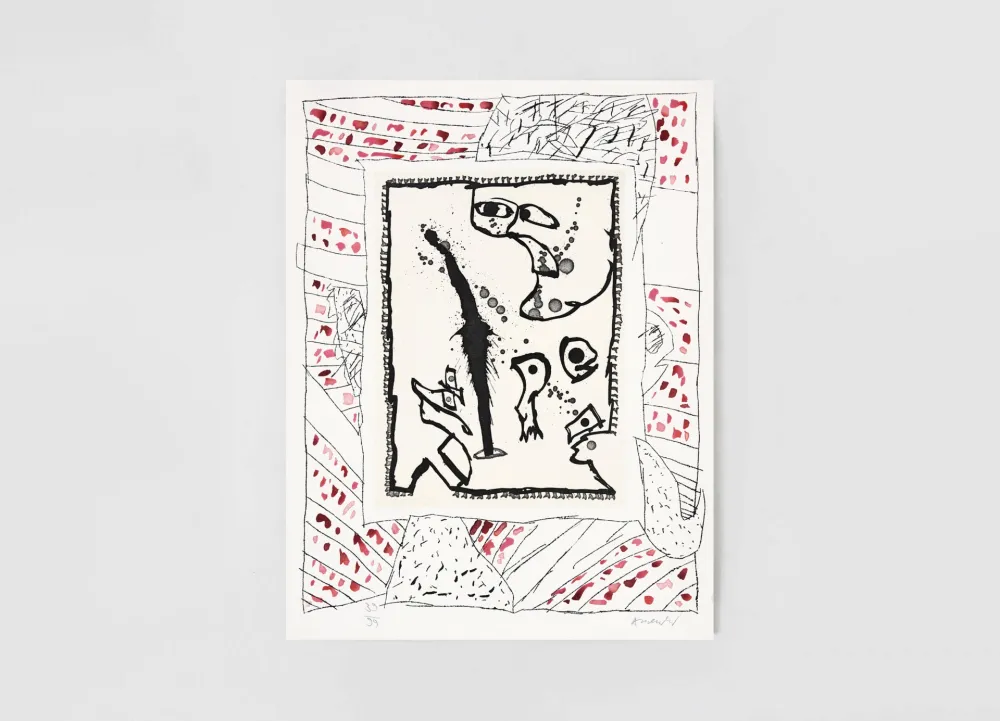 彫版 Alechinsky - Troll