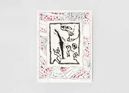彫版 Alechinsky - Troll